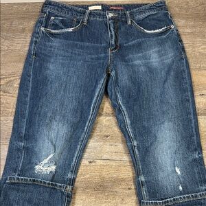 Pilcro Slim Boyfriend Crop Jeans – Dark Wash | Women’s Size 30